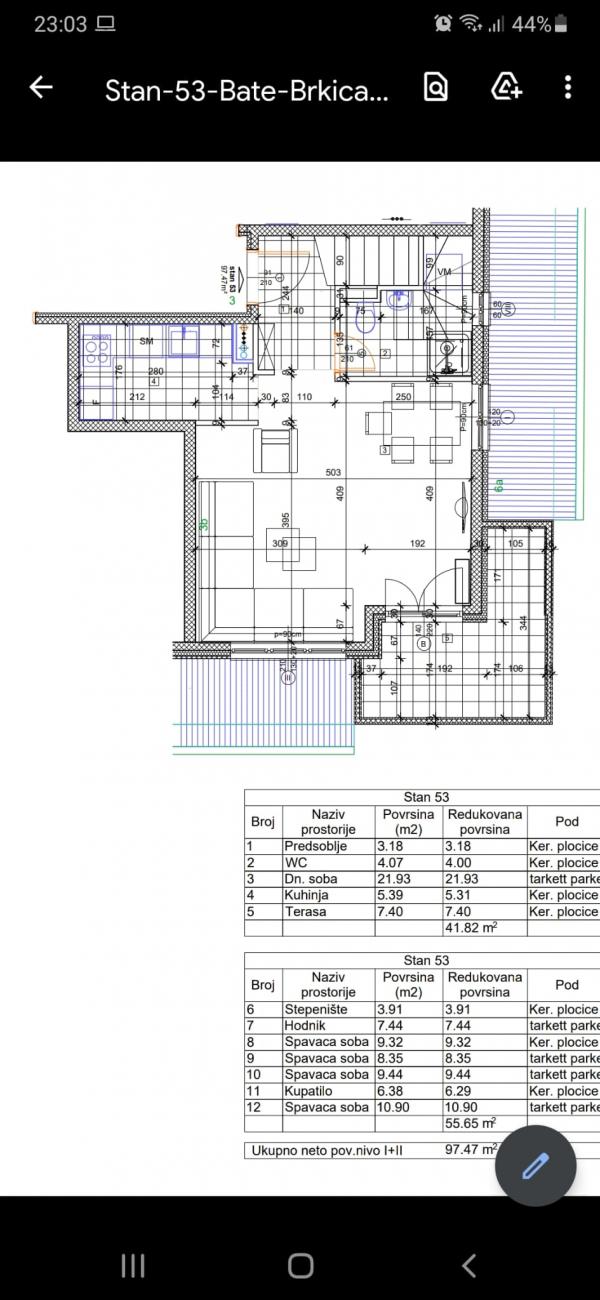 Slika 10 - Luksuzan kompletno opremljen petosoban stan 100m2, Novo Naselje, Bate Brkica 